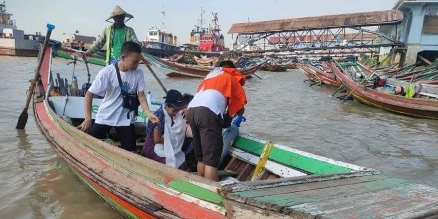 အရေးပါနေဆဲ ဒလသမ္ဗန်စက်လှေများ
