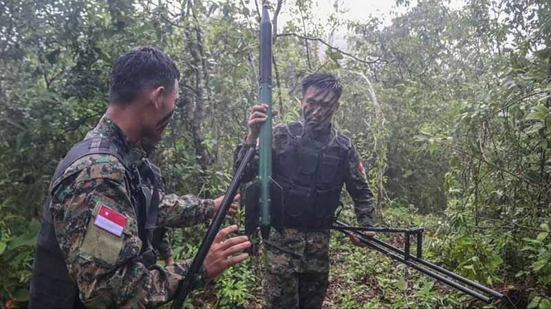 စေတုတ္တရာအခြေစိုက် ကပစ ၂၀ တိုက်ခိုက်ခံရပြီး ယမ်းသိုလှောင်ရုံ မီးလောင်