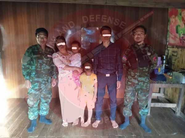 မတူပီမြို့နယ်တွင် ရဲတပ်ကြပ် ၁ ဦး လက်နက်ခဲယမ်းအပြည့်စုံနှင့် ပြည်သူ့ရင်ခွင်ခိုလှုံ
