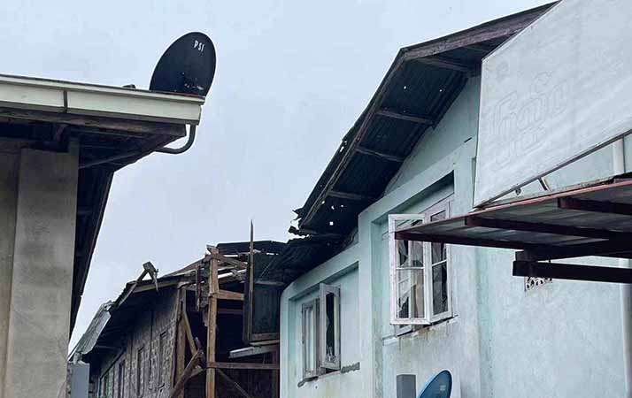 နမ့်ခမ်းမြို့ကို လေယာဉ်ဗုံးကြဲသဖြင့် ပြည်သူ ၂ ဦးသေ၊ ၄ ဦး ထက်မနည်း ဒဏ်ရာရ