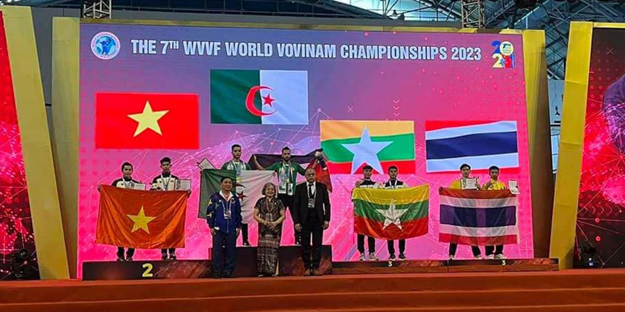 ကမ္ဘာ့ပိုဗီနမ်ပြိုင်ပွဲတွင် မြန်မာရွှေတံဆိပ်ဆု ၂ ဆုဆွတ်ခူး