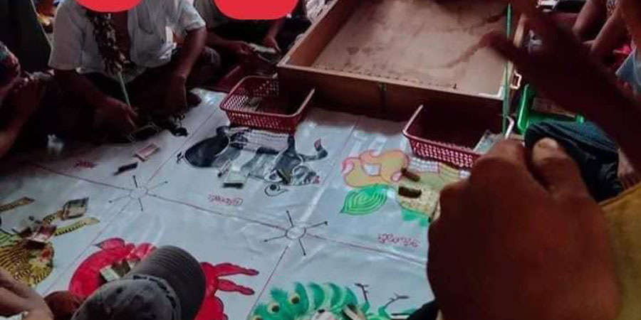 မော်လမြိုင်ကျွန်းတွင် ရဲတပ်ဖွဲ့က လိုင်းကြေးယူပြီး လောင်းကစားဝိုင်းများ ခွင့်ပြုထား