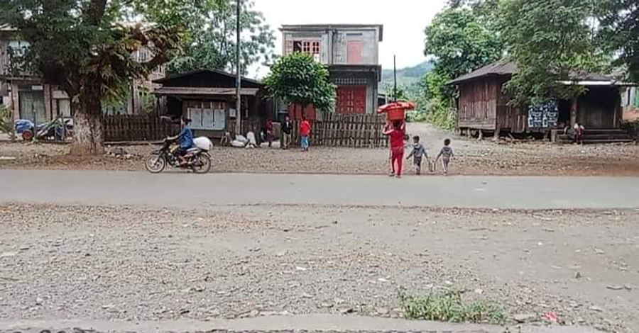 ခါမ်းပါတ်မြို့က ဒေသခံ‌များ စစ်ဘေးထပ်မံတိမ်းရှောင်