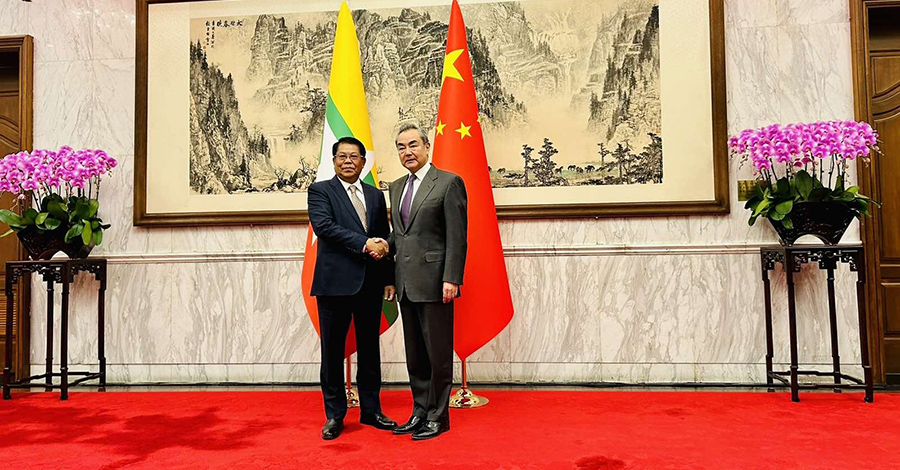 မြန်မာပြည် အမျိုးသားပြန်လည်သင့်မြတ်ရေး အမြန်ဆုံးရရှိရန်မျှော်လင့်ဟု တရုတ်ဝန်ကြီးပြော 