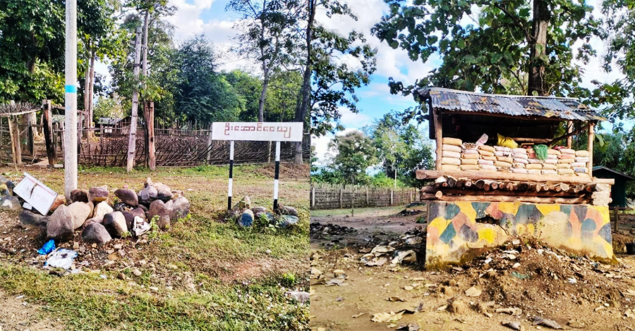 တမူးမြို့နယ်ရှိ အောင်ဇေယျ စစ်တပ်စခန်းကို တော်လှန်ရေးတပ်များ သိမ်းပိုက်