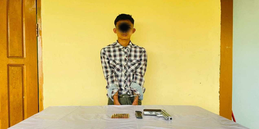 ပြည်မြို့တွင် ငွေလွှဲလုပ်ငန်းဓားပြတိုက်မှု ၁ ဦးဖမ်းမိ၊  ဦးဆောင်သူ ဗိုလ်ကြီးကို ဖမ်းမမိသေး