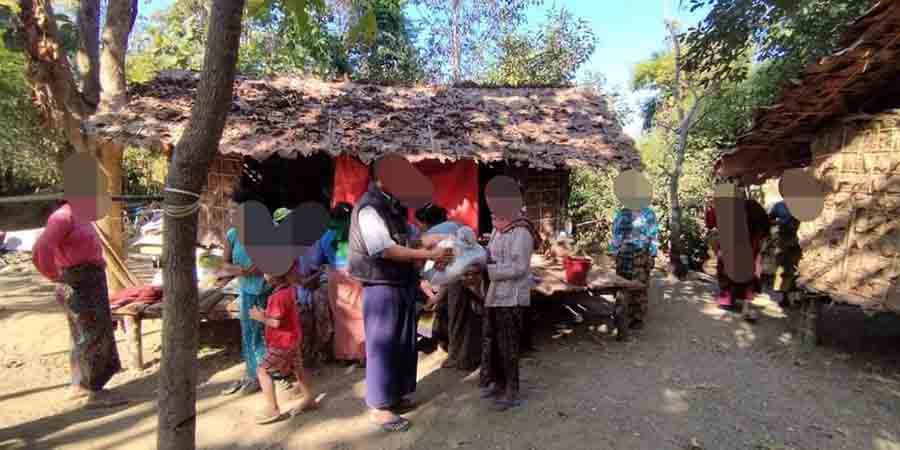 စစ်ကောင်စီ ထိန်းချုပ်ထားသည့်ကျေးရွာများမှ ထွက်ပြေးလာသည့် စစ်ရှောင်များ ပိုများလာ