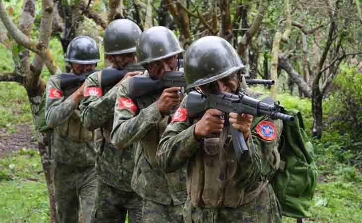 အမ်းမြို့နယ်တွင် အေအေနှင့် စစ်ကောင်စီတပ်တို့ တိုက်ပွဲဖြစ်