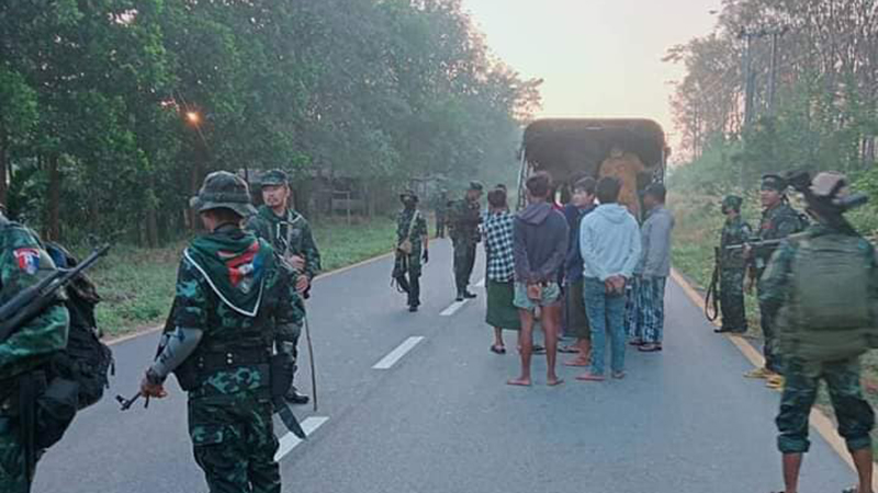 ရေးမြို့နယ်၌ ကမ္ဘောဇဘဏ်မှထုတ်လာသည့် ငွေကျပ် သိန်း ၆၀၀၀ ဓားပြတိုက်ခံရ