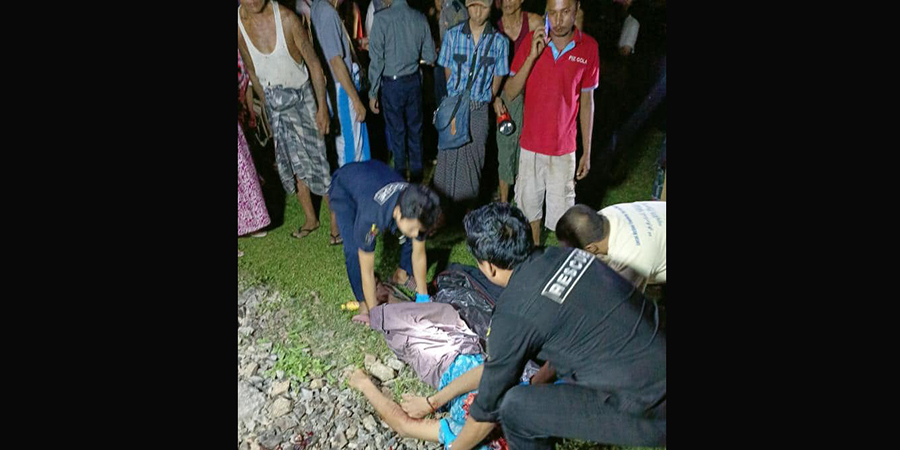 ရွှေပြည်သာတွင် အမျိုးသား ၁ ဦး ရထားကြိတ်ခံရပြီး သေဆုံး