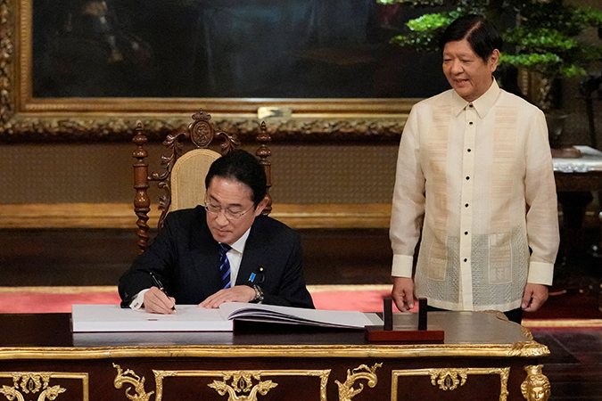 ဂျပန်နှင့်  ဖိလစ်ပိုင်တို့ ရေကြောင်းလုံခြုံရေးဆိုင်ရာဆက်ဆံရေး တိုးမြှင့်
