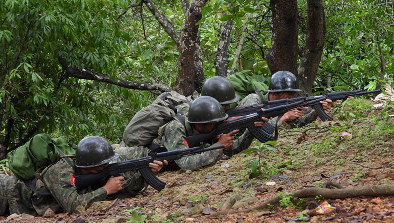 တောင်ကုတ်တွင် တိုက်ပွဲဖြစ်၊ လက်နက်ကြီးကြောင့် ရမ်းဗြဲဒေသခံ ၁ ဦးသေဆုံး၊ ၄ ဦးဒဏ်ရာရ