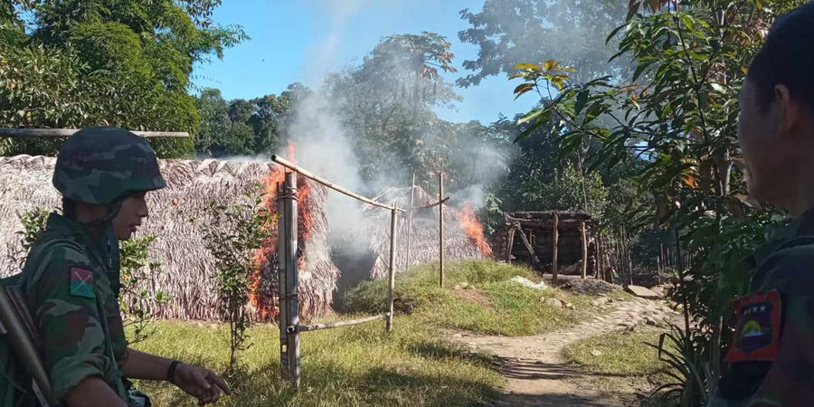 ပူတာအိုရှိ အင်ခါဂါး စစ်ကောင်စီတပ်စခန်း သိမ်းပိုက်ခံရ
