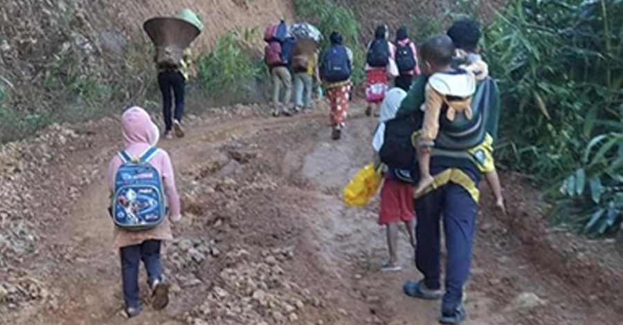 ပလက်ဝ စစ်ဘေးရှောင် ၃၀,၀၀၀ ကျော် အကူအညီလိုအပ်