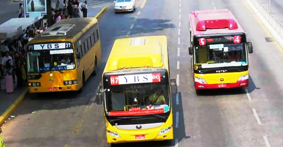 YBS ယာဥ်လိုင်းများ ည ၁၀ နာရီထိ ပြေးဆွဲရမည်