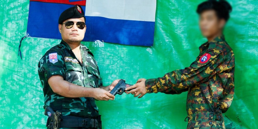 ဗိုလ်ကြီး ၁ ဦး အပါအဝင် စစ်ကောင်စီတပ်ဖွဲ့ဝင် ၅ ဦး ကေအန်ယူနှင့်ပူးပေါင်း