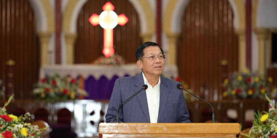ဘုရားကျောင်းတွေကို ဗုံးကြဲပြီး ငြိမ်းချမ်းရေးစကားပြောတဲ့ စစ်ခေါင်းဆောင်