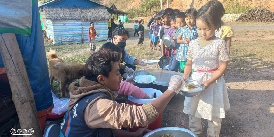 ဒီးမော့ဆိုအနောက်ခြမ်း စစ်ရှောင်စခန်းများတွင် ရာသီတုပ်ကွေး ဖြစ်ပွားနေ