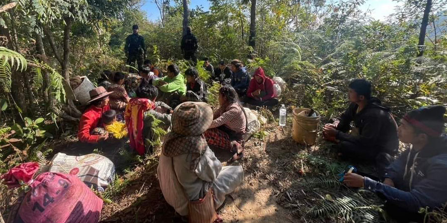 ထိုင်းဘက် နယ်စပ်ဖြတ်ကျော်ဝင်ရောက်သည့် စစ်ရှောင် မြန်မာ ၁၇ ဦး ဖမ်းဆီးခံရ