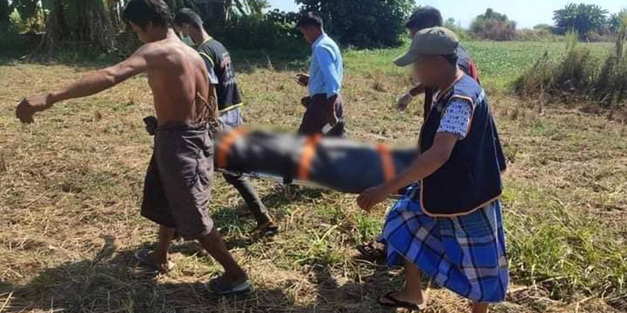 အုတ်တွင်းမြို့နယ်၌ ရှင်လောင်းလှည့်သည့်ဆင် နင်းခံရပြီး အမျိုးသား ၁ ဦး သေဆုံး