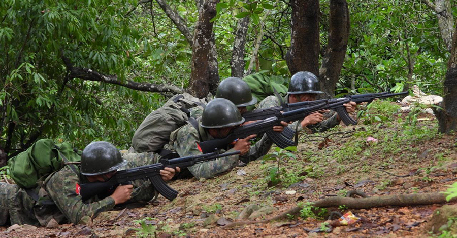 မြောက်ဦး၊ မြောင်းဘွေရဲစခန်းကို အေအေ စီးနင်းတိုက်ခိုက်