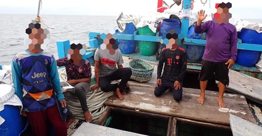 မလေးရှားတွင် တရားမဝင်ငါးဖမ်းသည့် မြန်မာနိုင်ငံသား ၄ ဦး ဖမ်းဆီးခံရ