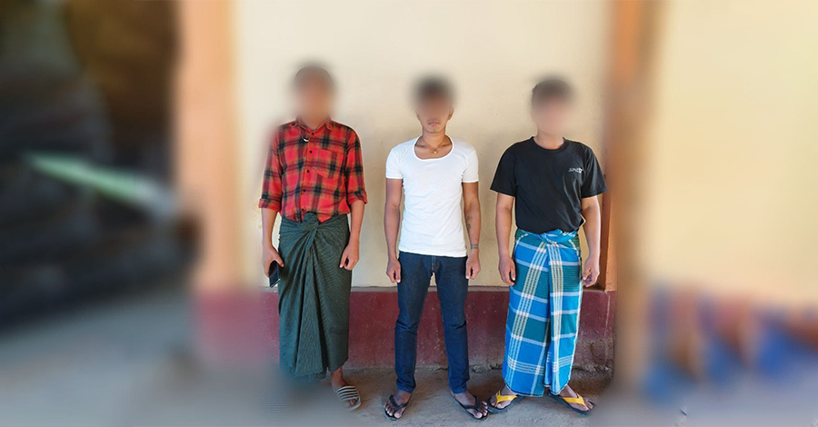 မြိုင်မြို့နယ်တွင် ရဲတပ်သား ၃ ဦးကို ပကဖပူးပေါင်းအဖွဲ့ ဖမ်းဆီး