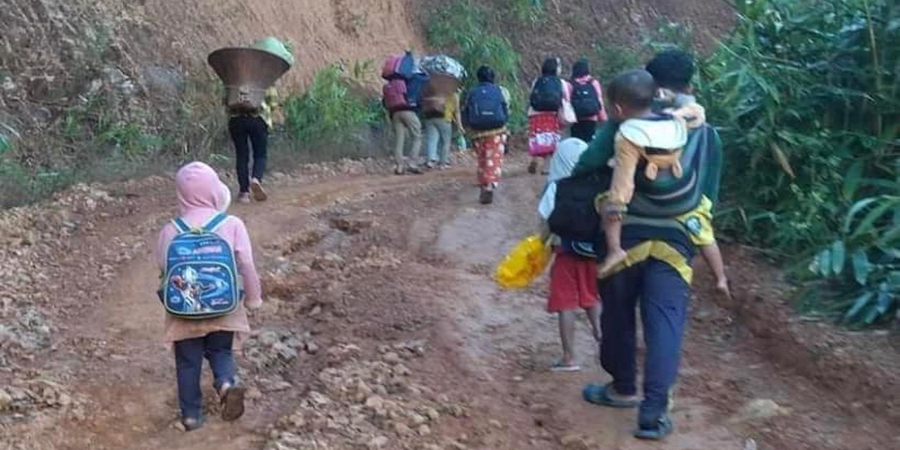 မြောက်ဦးနှင့်ဆမီးတွင် စစ်တပ်ပစ်ခတ်မှုကြောင့် ကလေး ၃ ဦးအပါအဝင် ၄ ဦးဒဏ်ရာရ