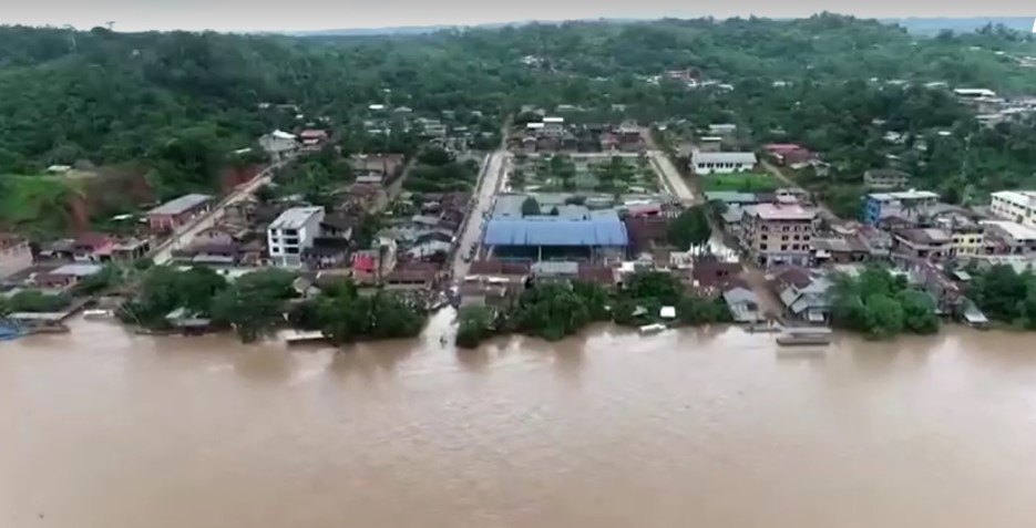 ပီရူးနိုင်ငံ အရှေ့မြောက်ပိုင်းတွင် ရေကြီးနေ