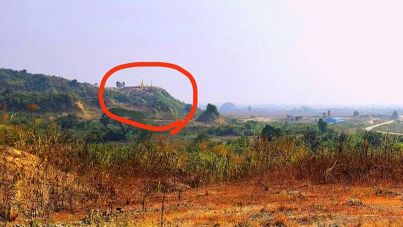 ရသေ့တောင်၊ စေတီပြင်တောင်ကျော်လမ်းရှိ စစ်ကောင်စီတပ်စခန်းကို အေအေသိမ်းပိုက်