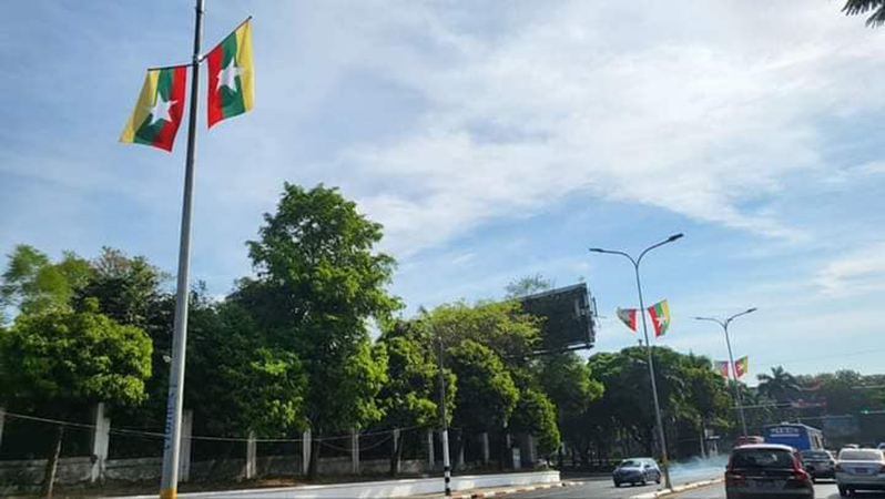 လွတ်လပ်ရေးနေ့အတွက် ရန်ကုန် ပြည်လမ်းပိတ်သဖြင့် တက္ကစီသမားများ အခက်ကြုံ