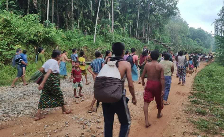 တနင်္သာရီစစ်ရှောင် ၂,၀၀၀ ကျော် အစားအသောက်နှင့် ဆေးဝါးအကူအညီ လိုအပ်နေ