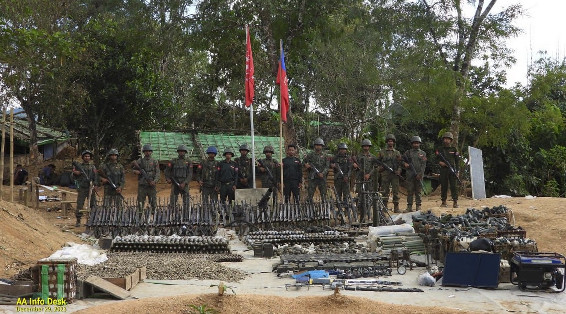 ရခိုင်ပြည်နယ်ကို ရက္ခိုင့်တပ်တော်က စစ်ရေးအရ ထိန်းချုပ်လာနိုင် 