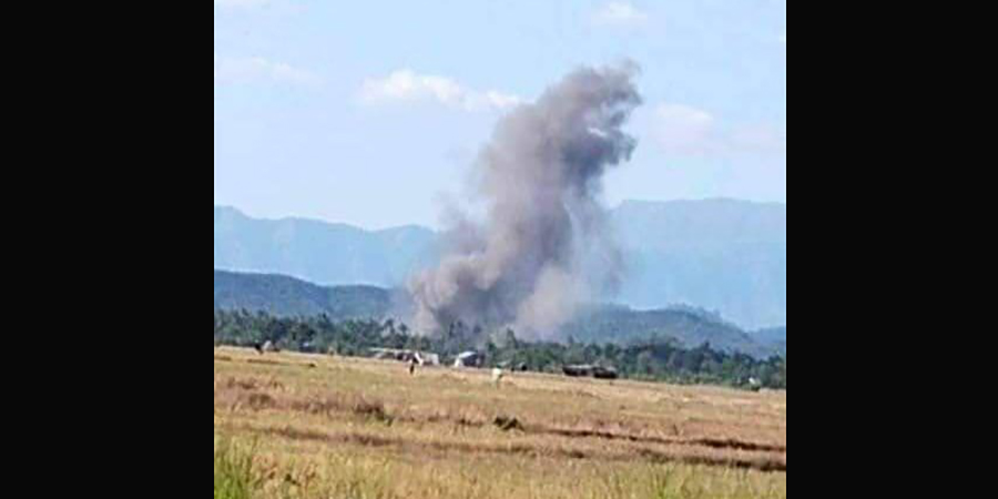 ကျောက်တော်နှင့်ထီးချိုင့်တွင် ဗုံးကြဲမှုကြောင့် ပြည်သူ ၄ ဦးသေဆုံးပြီး ၁၃ ဦးဒဏ်ရာရ၊ ရသေ့တောင်ပြည်သူ ၁ ဦး မိုင်းနင်းမိ