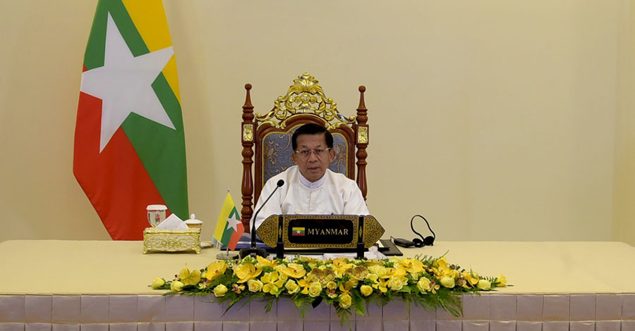 ရွေးကောက်ပွဲက ထွက်ပေါ်လာသည့်အစိုးရကို အာဏာလွှဲမည်ဟု စစ်ခေါင်းဆောင် ထပ်ပြော