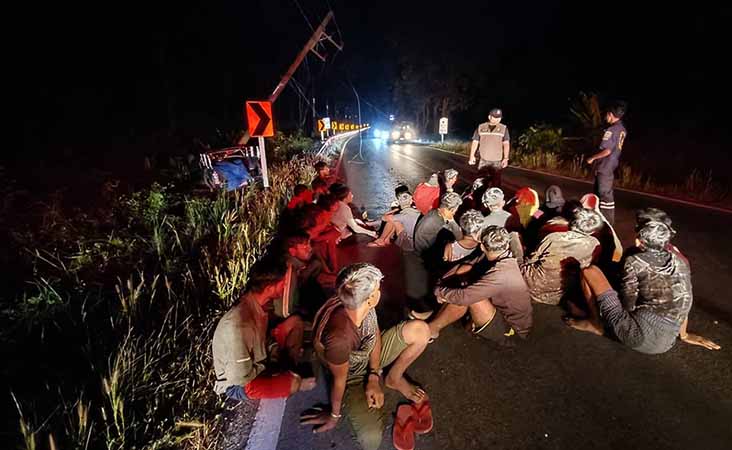 ကန်ကျနပူရီတွင် တရားမဝင် ရိုဟင်ဂျာ အယောက်  ၃၀  ဖမ်းဆီးခံရ 