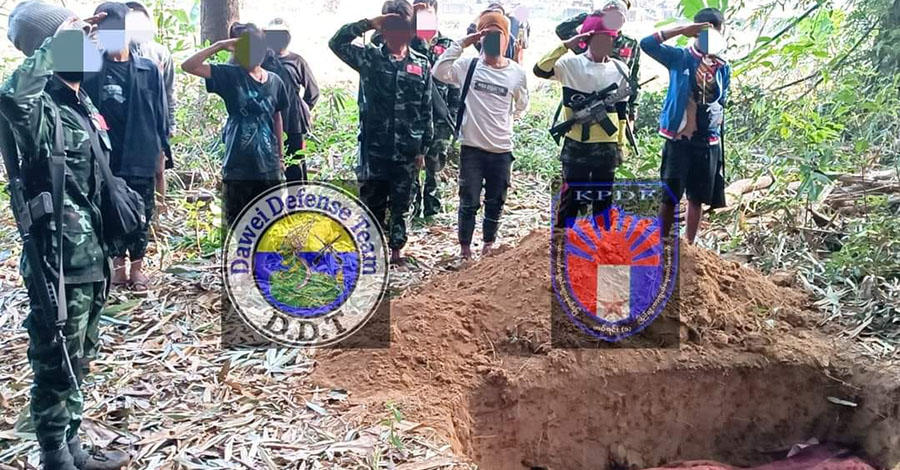 ပကာရီရွာရဲစခန်းစစ်ဆင်ရေး၌ တော်လှန်ရေးရဲဘော် ၂ ဦးကျဆုံး၊ စစ်တပ် မိုင်းနင်းမိပြီး တနင်္သာရီ ပြည်သူ ၁ ဦး ခြေထောက်ပြတ်
