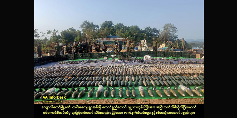 ကျောက်တော် တောင်ရှည်တောင်ဗျူဟာက စစ်ကောင်စီတပ်သား ၂၀၀ ကျော် အညံ့ခံ