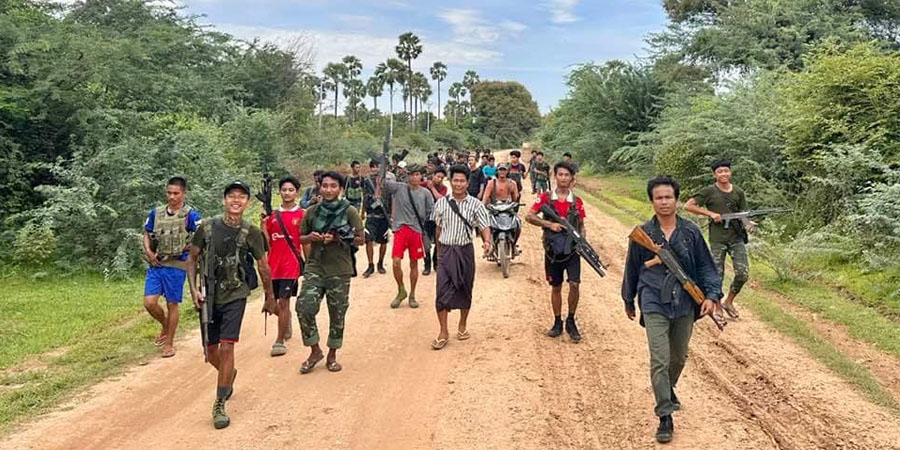 ရေစကြိုနှင့် နွားထိုးကြီးမြို့နယ်တို့တွင် စစ်ကောင်စီတပ်များ တိုက်ခိုက်ခံရ