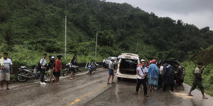 စစ်ကူမလာနိုင်​အောင် ကော့ကရိတ် အာရှလမ်းမကြီးကို ပိတ်ဆို့ထားဟု KNLA ပြော 
