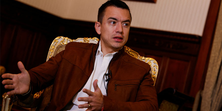 အီကွေဒေါတွင် အကြမ်းဖက်ဝါဒဆန့်ကျင်သည့်စစ်ပွဲ ဖြစ်နေဟု သမ္မတ နိုဘိုအာ ပြော