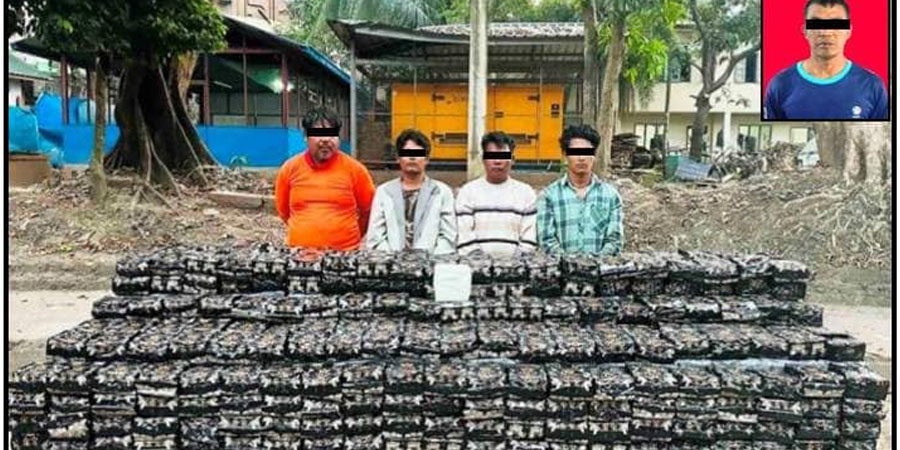 ဟိုင်းကြီးကျွန်းအနီး ငွေကျပ် ၃၆ ဘီလီယံကျော်တန်ဖိုးရှိ အိုက်စ်မူးယစ်ဆေးများ ဖမ်းမိ