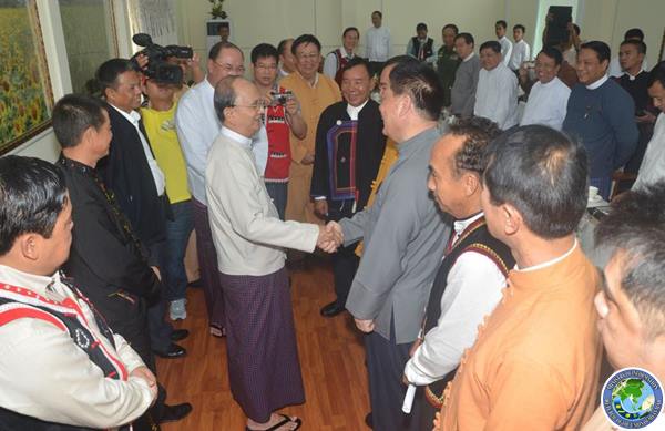 စစ္တပ္က ၿငိမ္းခ်မ္းေရးကို မျဖစ္မေန အေကာင္အထည္ေဖာ္ရန္ ဆုံးျဖတ္ထားဟု သမၼတ ေျပာ