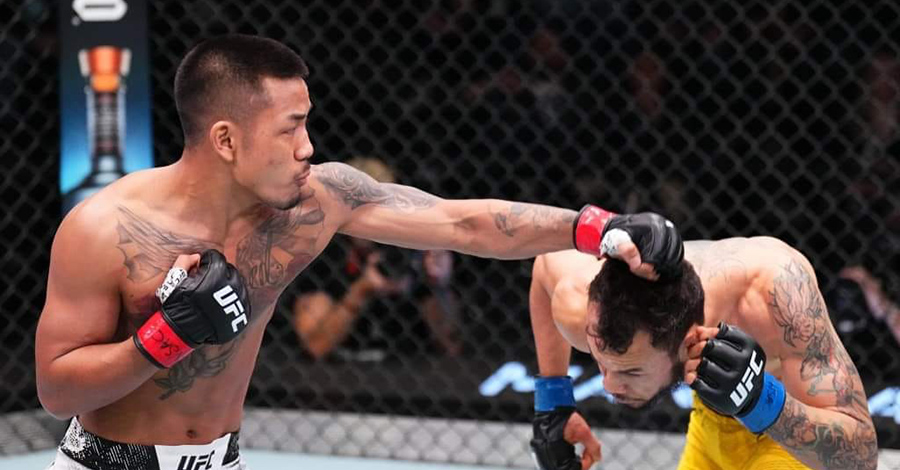 အမေရိကန် UFC ပြိုင်ပွဲတွင် မြန်မာပြည်ဖွား ချင်းတိုင်းရင်းသား အနိုင်ရ