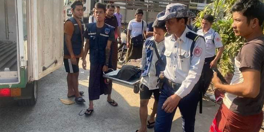 မရမ်းကုန်းတွင် ဝိုင်ဖိုင်ကြိုးပြုပြင်သည့် အမျိုးသား ၁ ဦး ဓာတ်လိုက်သေဆုံး