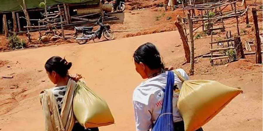 ကရင်နီပြည်သူများ ကုန်ဈေးနှုန်းကြီးမြင့်မှုဒဏ် ခံနေရ
