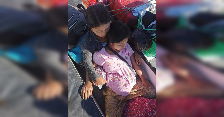 တိုက်ပွဲများကြောင့် ရခိုင်မှ ကိုယ်ဝန်ဆောင်မိခင်များ ကလေးမွေးဖွားရန် အခက်ကြုံ