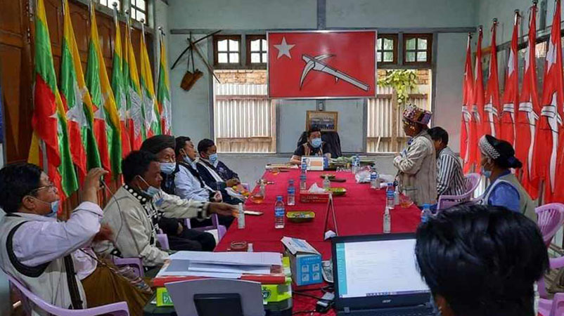 မြစ်ကြီနားမြို့ရှိ ဒူးလေးပါတီရုံးအနီး ဗုံးပေါက်ကွဲ