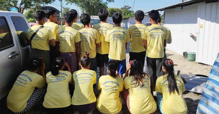 လုပ်ခလစာမရသည့် မဲဆောက်က မြန်မာအလုပ်သမားများ ထိုင်းအလုပ်သမားရုံးကို  တိုင်ကြား
