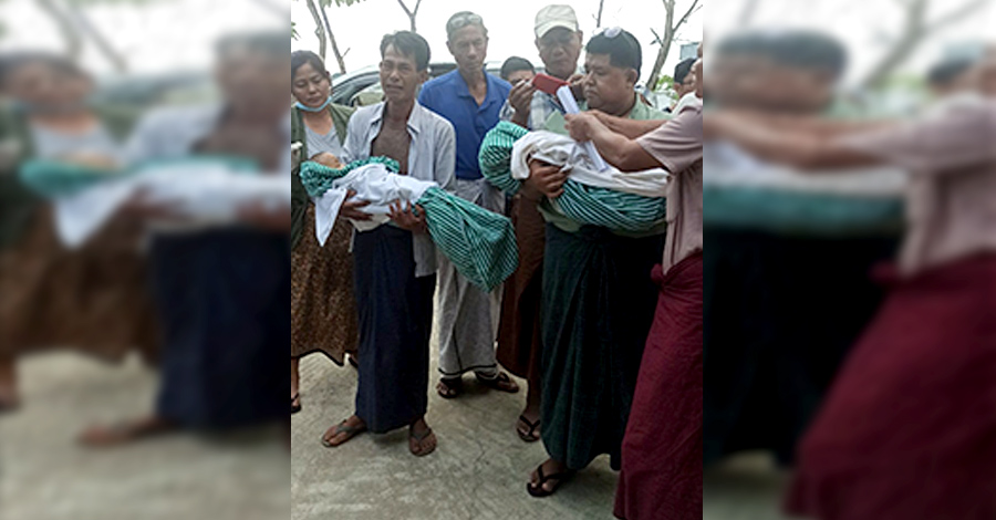 ယုဇနဥယျာဉ်မြို့‌တော် ၅ လွှာတိုက်ပေါ်မှ ကလေး ၂ ဦး ပြုတ်ကျသေဆုံး